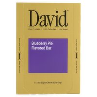 David Blueberry Pie Flavored Bar, 2.19 oz, 12 count