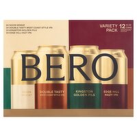 Bero Non-Alcoholic Brew Variety Pack, 12 oz, 12 count