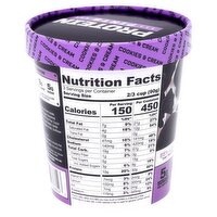 Protein Pints Cookies & Cream High Protein Dessert, 1 pint