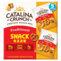 Catalina Crunch Traditional Protein Snack Mix Snack Size, 1.23 oz, 5 count