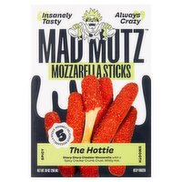Mad Mutz The Hottie Mozzarella Sticks, 5 count, 10 oz