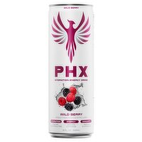 PHX Wild Berry Hydration Energy Drink, 12 fl oz