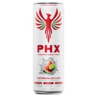 PHX Watermelon Lime Hydration Energy Drink, 12 fl oz