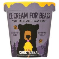 Ice Cream For Bears Chocturnal Triple Chocolate French Ice Cream