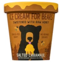 Ice Cream For Bears Salted Caramel French Ice Cream