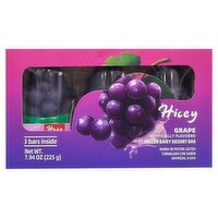 Hicey Grape Frozen Dairy Dessert Bar, 3 count, 7.94 oz