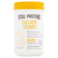 Vital Proteins Vanilla Collagen Creamer Dietary Supplement, 10.6 oz