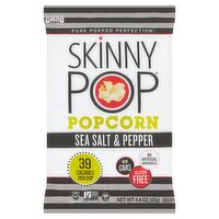 Skinny Pop Sea Salt & Pepper Popcorn, 4.4 oz