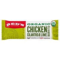 Red's Organic Chicken Cilantro & Lime Burrito, 4.5 oz, 4.5 Ounce