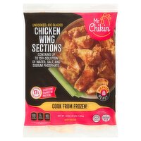 Mr Chikin Uncooked Ice Glazed Chicken Wing Sections, 64 oz