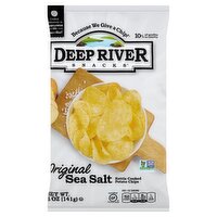 Deep River Snacks Original Sea Salt Kettle Cooked Potato Chips, 5 oz