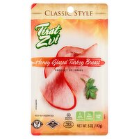 Tirat Zvi Classic Style Honey Glazed Turkey Breast, 5 oz