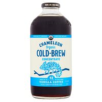 Chameleon Cold-Brew Organic Concentrate Vanilla Coffee, 32 fl oz, 32 Fluid ounce