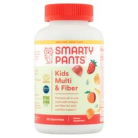 SmartyPants Kids Multi & Fiber Dietary Supplement, 90 count