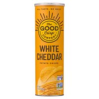 The Good Crisp Company White Cheddar Potato Crisps, 5.6 oz