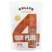 Kellys Family Foods Four Plus Nutty Granola, 12 oz