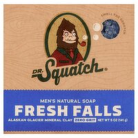 Dr. Squatch Fresh Falls Men's Natural Soap, 5 oz