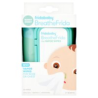 Fridababy BreatheFrida Vapor Wipes, 3+ Months, 30 count