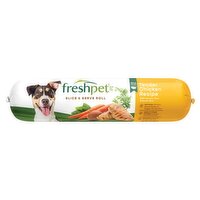 Freshpet Tender Chicken Recipe with Carrots, Peas & Brown Rice Dog Food, 1 lb