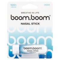 Boom.Boom Mint Nasal Stick, 1 count, 0.035 oz