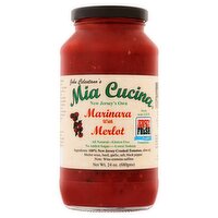 Mia Cucina Mia Cucina Marinara with Merlot, 24 oz, 25 Fluid ounce 