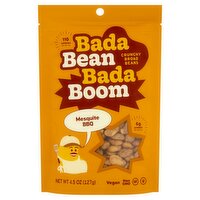 Bada Bean Bada Boom Mesquite BBQ Crunchy Broad Beans, 4.5 oz 