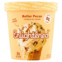 Enlightened Butter Pecan French Ice Cream, 16 fl oz