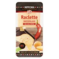 Mifroma Switzerland Red Chili Pepper Raclette, 6 count, 5.3 oz