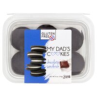 My Dad's Cookies Gluten Free Chocolate Sandwich Cookies, 6 oz