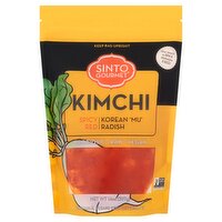 Sinto Gourmet Spicy Red Korean 'Mu' Radish Kimchi, 14 oz