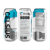 Celsius Live Fit Sparkling Blue Crush Raspberry Energy Drink, 16 fl oz