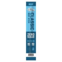New Primal Classic Beef Stick, 8g Protein, Grass Fed Beef, 1 oz