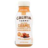 Califia Farms Salted Caramel Almond Latte, 10.5 fl oz, 10 Fluid ounce