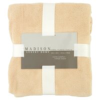 Madison Luxury Home Coral Fleece Throw, 1 Each