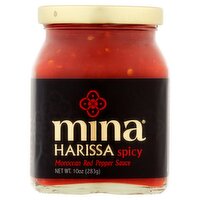 Mina Harissa Spicy Moroccan Red Pepper Sauce, 10 oz, 10 Ounce