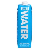 Just 100% Spring Water, 33.8 fl oz