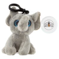 Jacent Bee Fun Elephant Plush Keychain