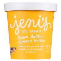 Jeni's Brown Butter Almond Brittle Ice Cream, one pint