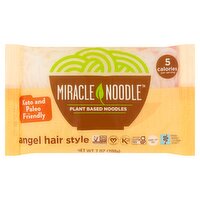 Miracle Noodle Angle Hair Style Plant Based Noodles, 7 oz