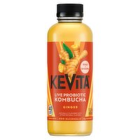 Kevita Ginger Live Probiotic Kombucha, 15.2 fl oz, 15.2 Fluid ounce