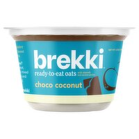 Brekki Choco Coconut with Almonds and Ancient Grains Ready-to-Eat Oats, 5.3 oz