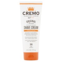 Cremo Astonishingly Superior Sandalwood Concentrated Shave Cream, 6 fl oz, 6 Fluid ounce