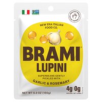 Brami Garlic & Rosemary Lupini, 5.3 oz