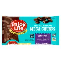 Enjoy Life Semi-Sweet Mega Chunks, 10 oz