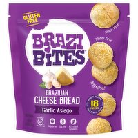 Brazi Bites Garlic Asiago Brazilian Cheese Bread, 18 count, 11.5 oz