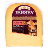 Landana Jersey Mature Gouda Cheese, 7 oz