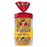 Canyon Bakehouse Gluten Free Deli White 100% Whole Grain Bagels, 4 count, 14 oz