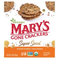 Mary's Gone Crackers Organic Super Seed Everything Crackers, 5.5 oz