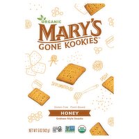 MARY'S GONE KOOKIES Organic Honey Graham-Style Snacks, 5 oz