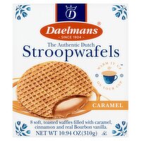 Daelmans The Authentic Dutch Caramel Stroopwafels, 8 count, 10.94 oz